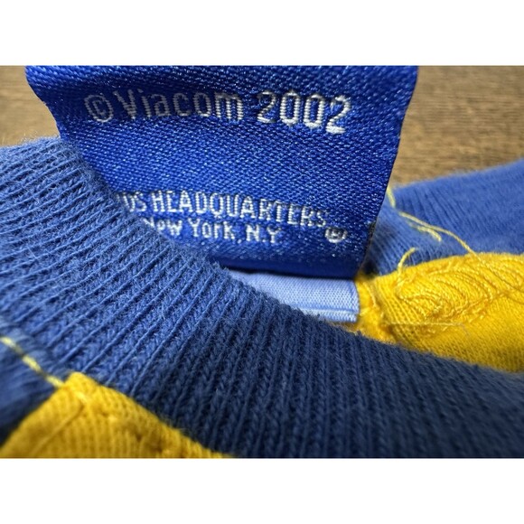 VTG 2002 Blue's Clues Nickelodeon Baby Bodysuit 12M  ABC Football Rare Cartoon - Picture 6 of 7